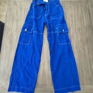 REVICE Blue Cargo Pants